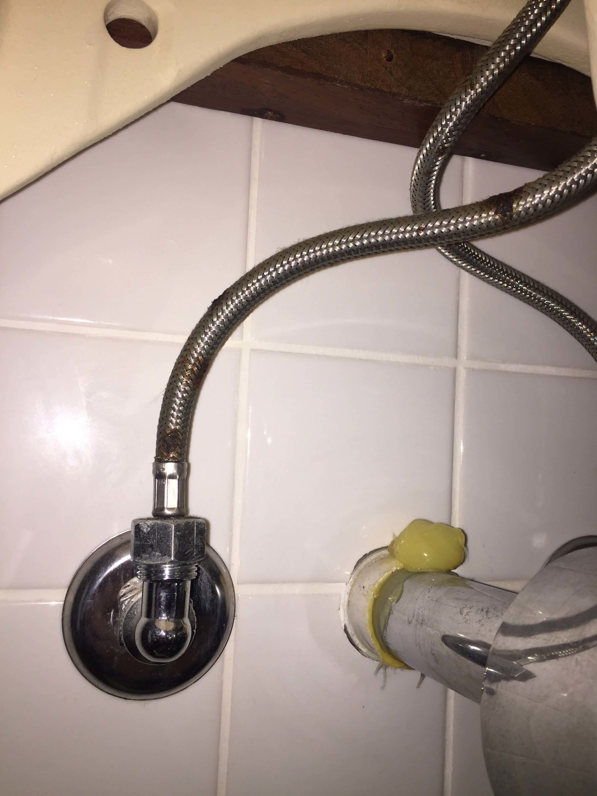 image of sealed leak tap